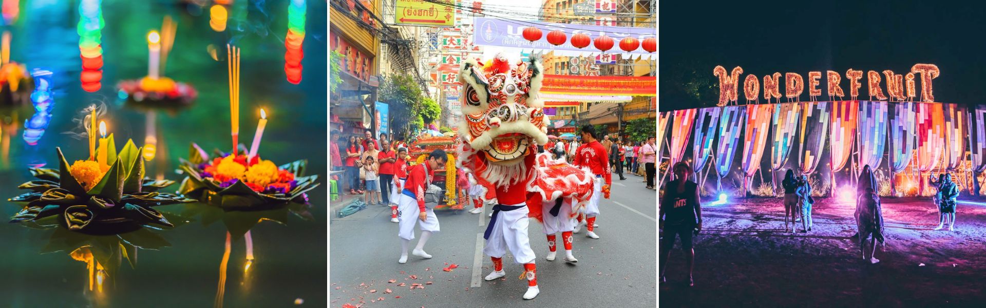 Los 10 festivales y fiestas que los turistas no pueden perderse en Tailandia