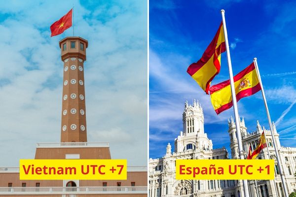 Hora en Vietnam: Diferencia horaria entre Vietnam y España