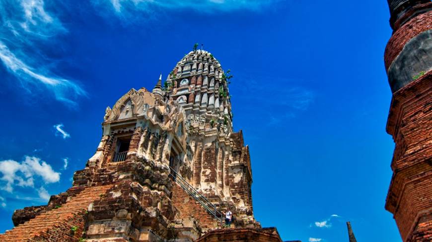 Wat Ratchaburana Ayutthaya Tailandia