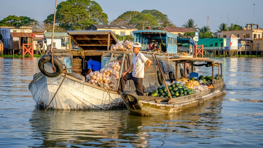 Cai Be del Delta de Mekong
