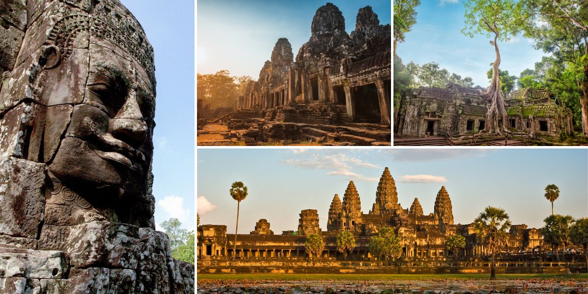 Hay cientos de templos en Angkor, Camboya