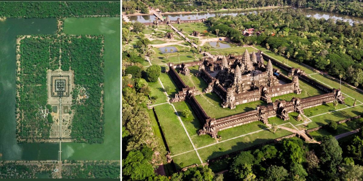 Angkor Wat es el mayor monumento religioso del mundo