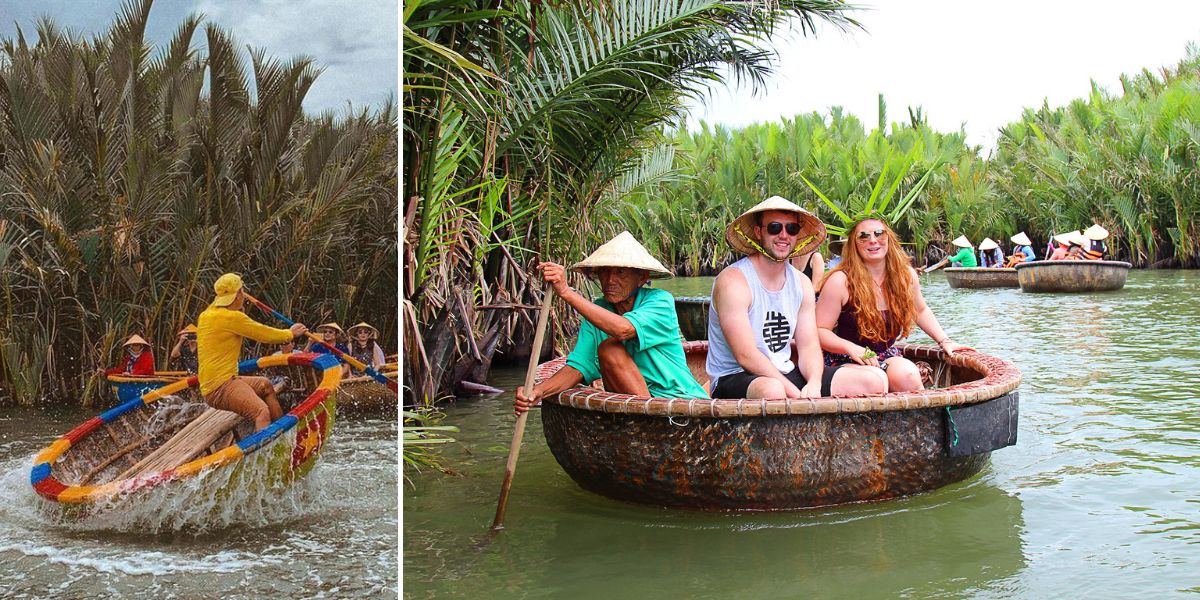 Que hacer en Vietnam: Girar como una peonza en una cesta de barco