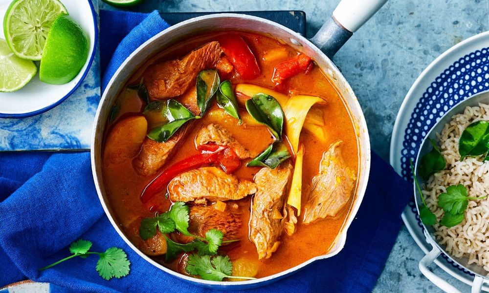 Disfrutar de la comida callejera: Khmer Red Curry (curry rojo jemer)