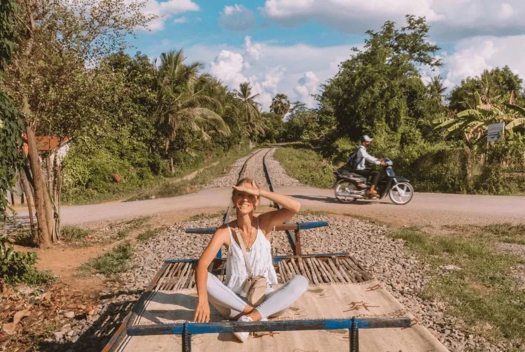 Camboya mapa: Battambang