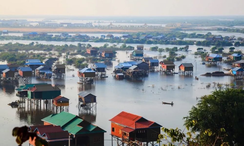 ¿Qué tiempo hace en Camboya en octubre?