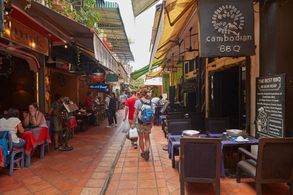 Comida y bebida en Camboya