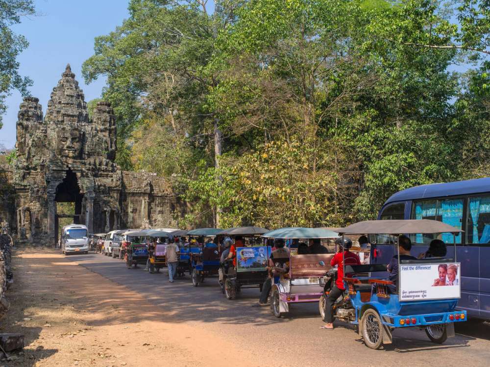 Transporte en Camboya