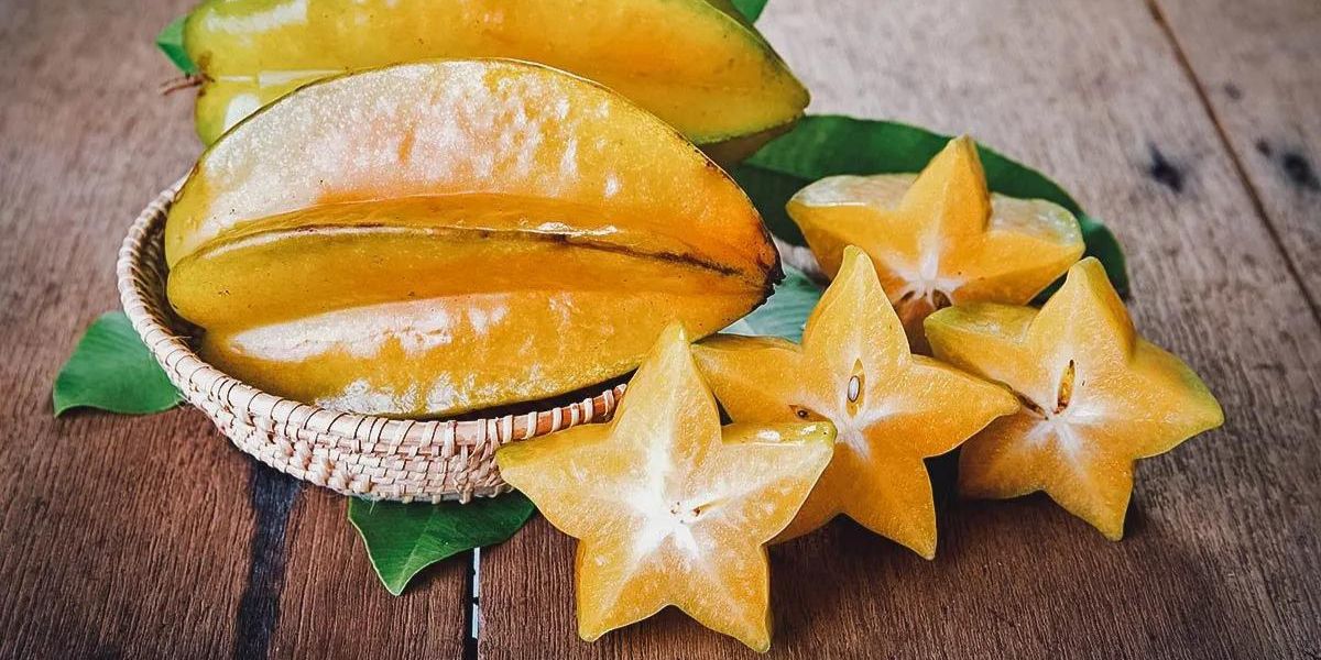 Fruta de Tailandia: Carambola