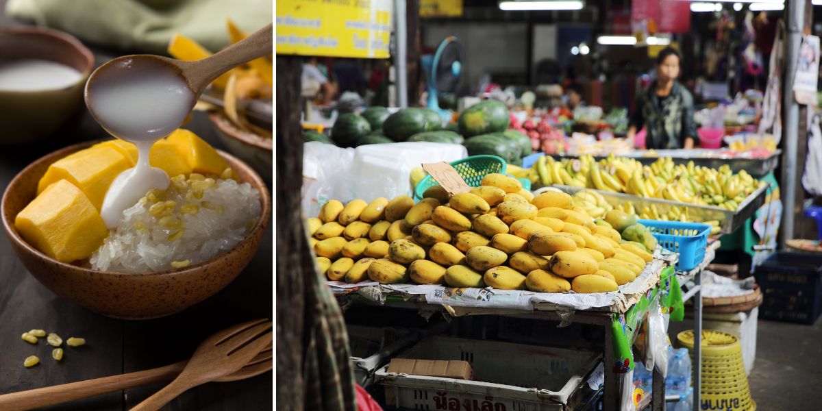 Fruta de Tailandia: Mango