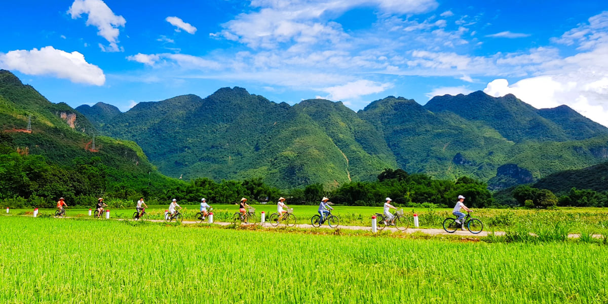 Medios de transporte en Mai Chau: Bicicleta