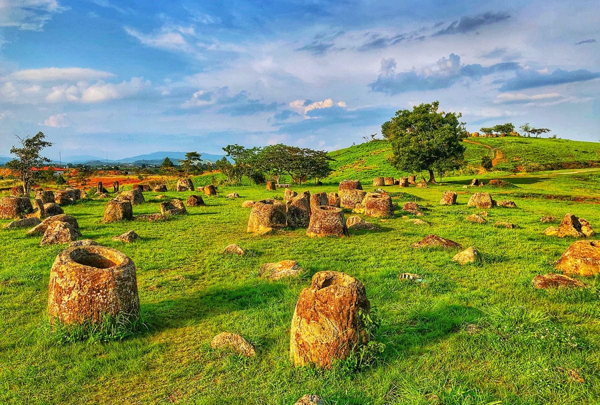  Mapa turístico de Laos: Xieng Khouang