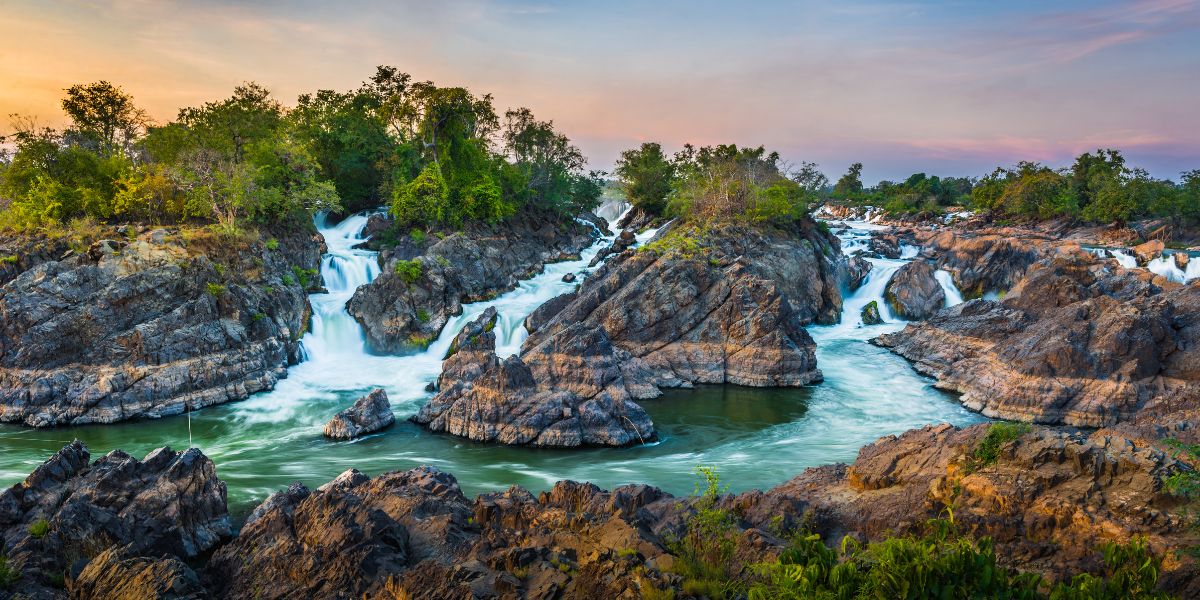  Mapa turístico de Laos: 4000 islas