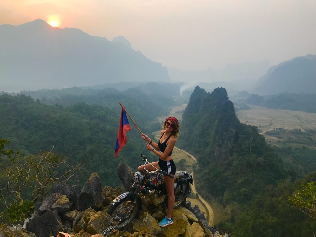  Mapa turístico de Laos: Vang Vieng Viewpoint