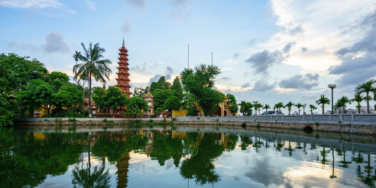 Pagodas en Vietnam: Pagoda Tran Quoc