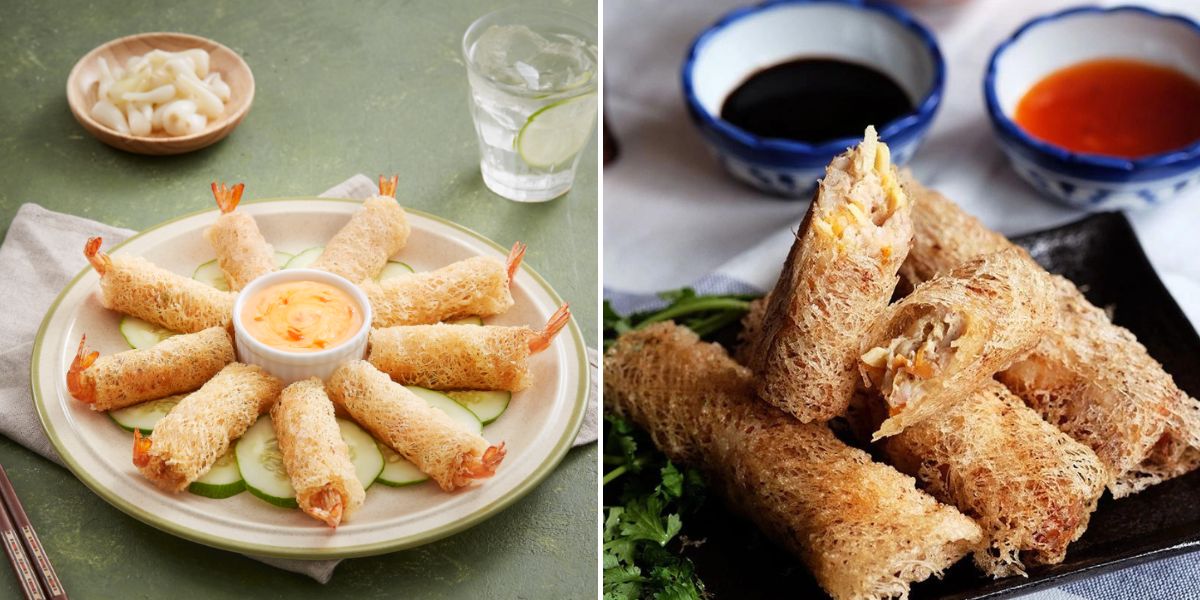 Ingredientes clave del rollito de Vietnam: cha gio re