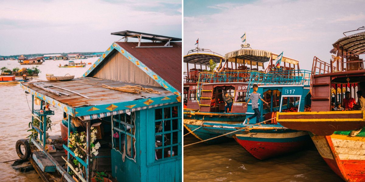 El pueblo flotante de Chong Kneas