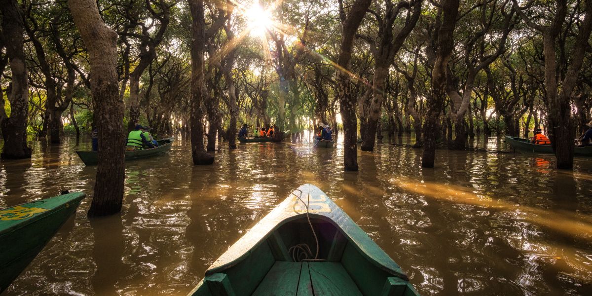 Itinerario de visita del lago Tonlé Sap