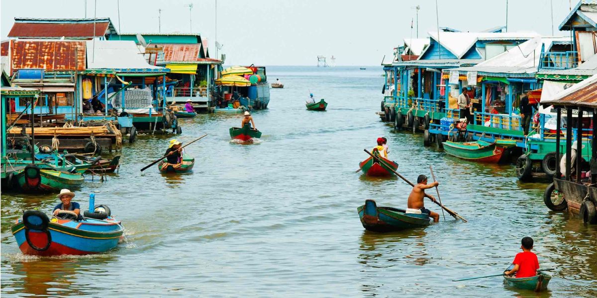 Paseo en barco por el lago Tonlé Sap