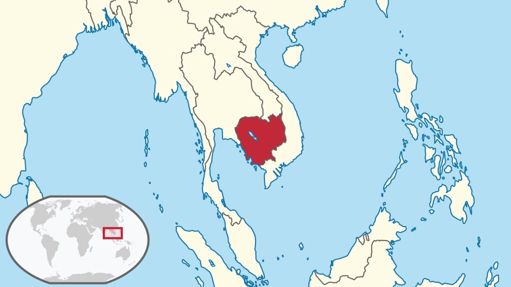 Vuelos a Camboya: ¿Dónde está Camboya?